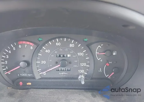 2000 Hyundai Accent Gl из США, поврежденный, VIN KMHCG45G6YU090020